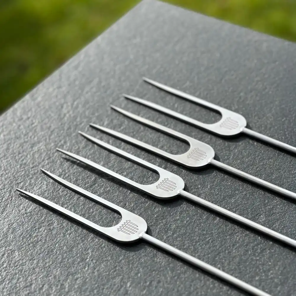 Nerezové vidlice na opékání